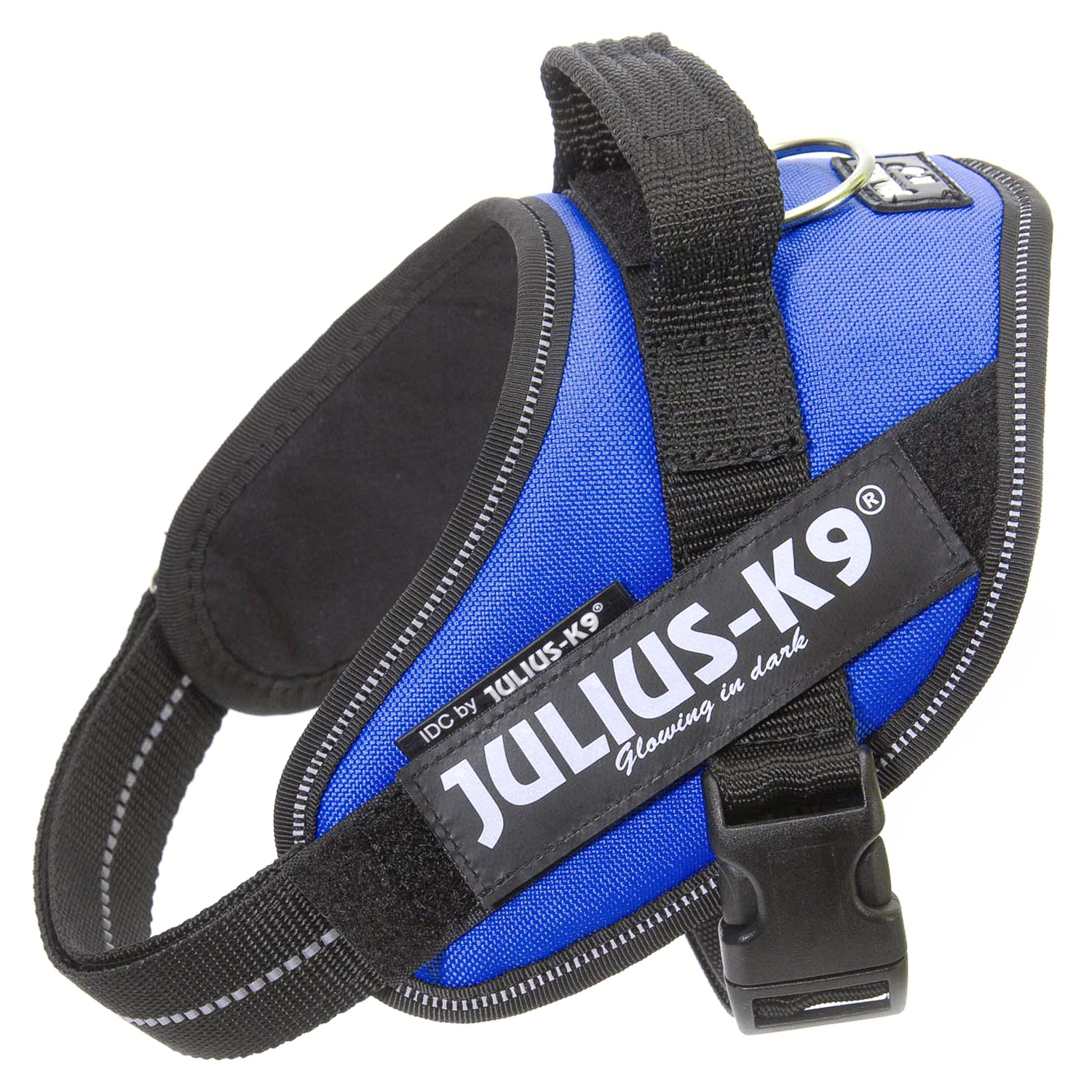 JULIUS-K9 шлейка для собак IDC®-Powerharness Mini (49-67см/ 7-15кг), синий.  Купить с доставкой по Туле. Выгодная цена - 4 123 руб.